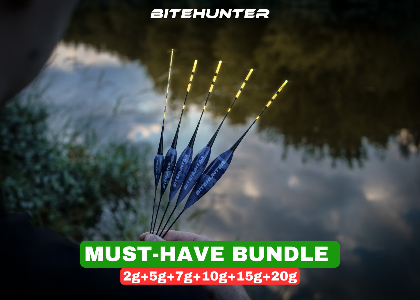 Smart Fishing Bundle - Alle Posen + GRATIS 5 in 1 Survival Armband